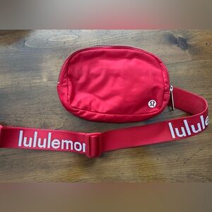 Lululemon Red Crossbody Bag